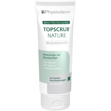 TOPSCRUB NATURE Handreiniger Flasche - Handwaschpaste mit natürlichen Reinigungspartikeln - Med-Praxisbedarf