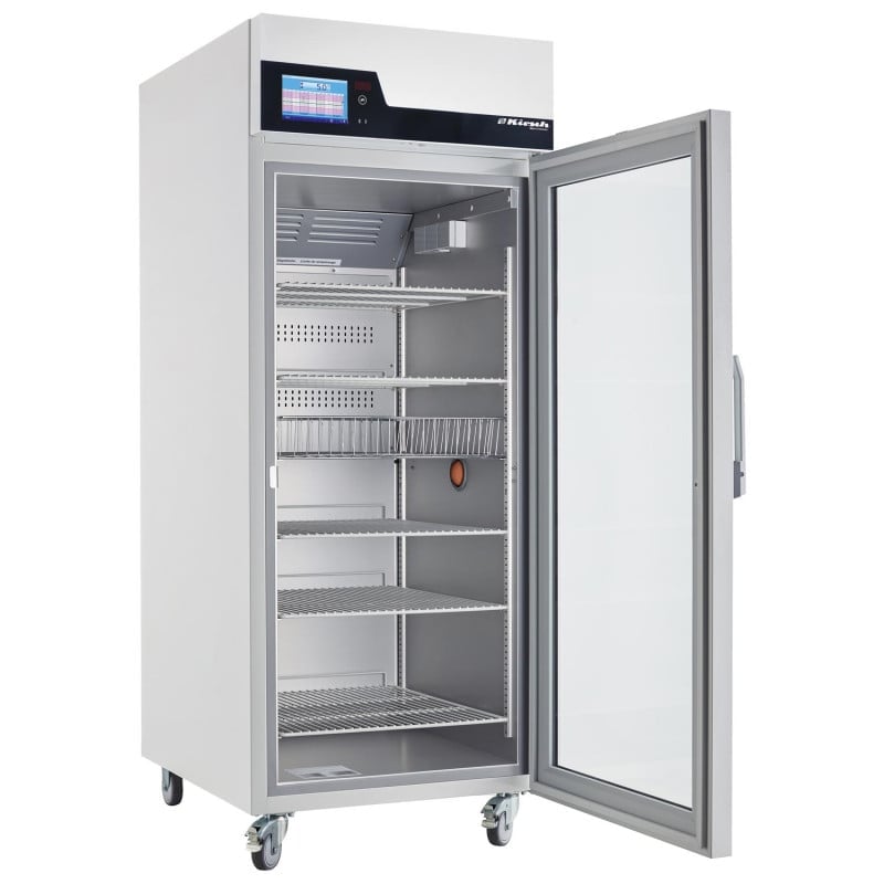 KIRSCH LABO 720 CHROMAT Kühlschrank Innenraum - mit Aluminiumregalen, professionelle Kühlung - Med-Praxisbedarf