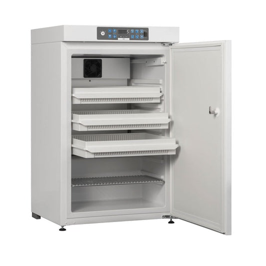 Medikamentenkühlschrank Kirsch MED 126 PRO-ACTIVE - 126 Liter, proaktive Temperaturüberwachung - Med-Praxisbedarf