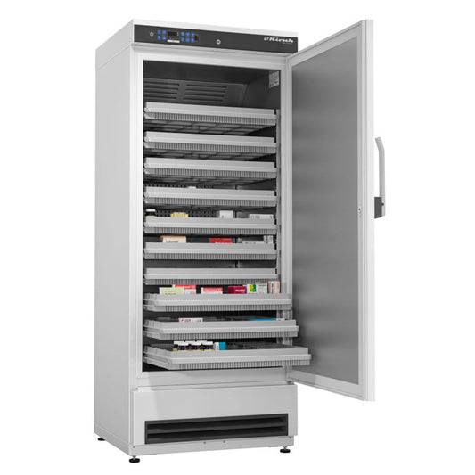 Medikamentenkühlschrank Kirsch MED-468 - 460 Liter Kühlinhalt, für Apotheken und Krankenhäuser - Med-Praxisbedarf