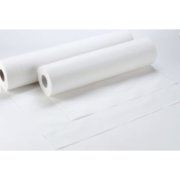 Liegenabdeckung aus Zellstoffpapier für Untersuchungsbetten - Einweg-Abdeckung für Arztpraxis und Klinik - Med-Praxisbedarf