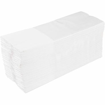 Weißliche Papierhandtücher 24,5x30,5 cm 2-lagig - Hygienische Händetrocknung in Kliniken - Med-Praxisbedarf