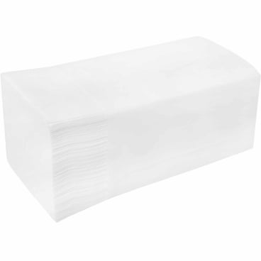 Papierhandtücher weiß 24 x 21 cm - zur Händetrocknung in Kliniken und Pflegeeinrichtungen - Med-Praxisbedarf