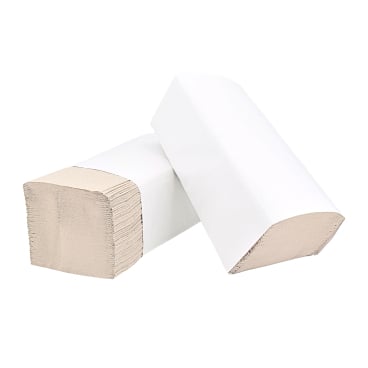 Papierhandtücher 1-lagig 25x23 cm - Für Handhygiene in Arztpraxen und Kliniken - Med-Praxisbedarf
