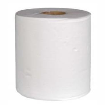 Rollenhandtuchpapier 1-lagig hochweiß - Zellstoff-Handtuchrolle für Arztpraxen und Kliniken - Med-Praxisbedarf