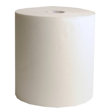 Rollenhandtuchpapier 2-lagig weiß - Handtuchpapier aus Zellstoffgemisch von Plock - Med-Praxisbedarf