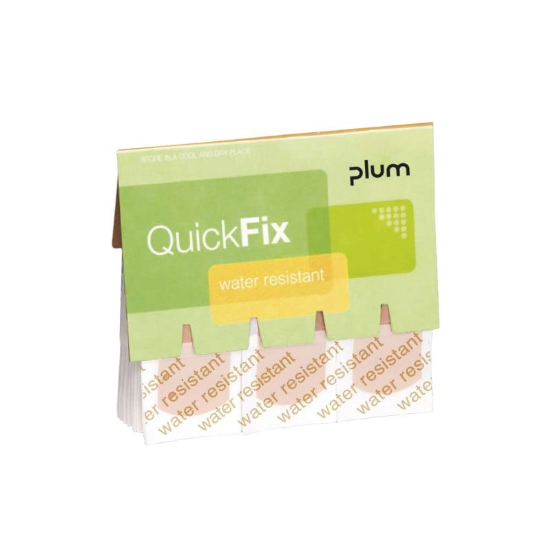 QuickFix Pflaster-Nachfüllpack - Pflaster für Einrichtungen, einhändige Anwendung - Med-Praxisbedarf