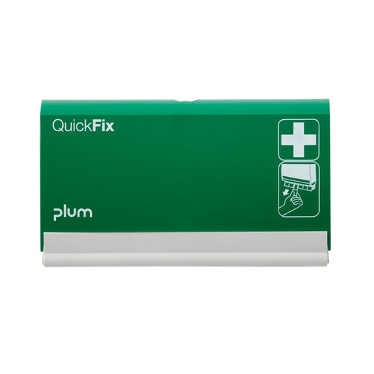 QuickFix Pflasterspender leer - Spendersystem zur hygienischen Aufbewahrung von Pflastern - Med-Praxisbedarf