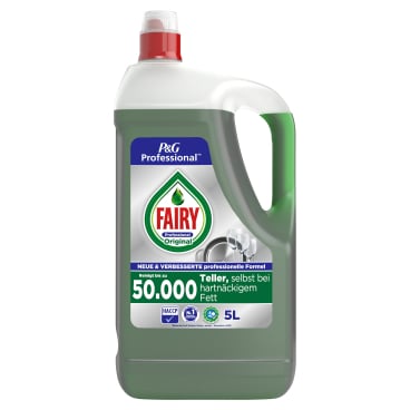 Handgeschirrspülmittel Fairy Professional Original - konzentriert, ergiebig für Praxisküchen - Med-Praxisbedarf