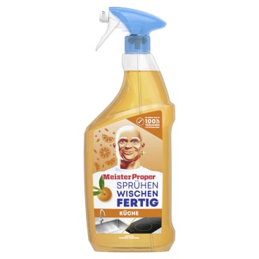 Meister Proper Sprühen-Wischen-Fertig Küchenreiniger - Spray für Arztpraxen und Kliniken - Med-Praxisbedarf