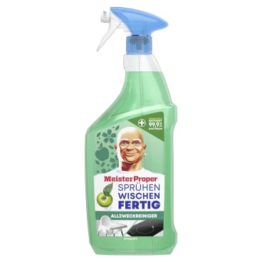 Meister Proper Sprühen-Wischen-Fertig Spray Antibakteriell - Reinigungsmittel für medizinische Bereiche - Med-Praxisbedarf