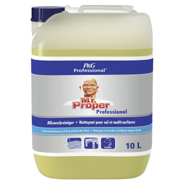 Mr. Proper Professional Allzweckreiniger Lemon - starker Universalreiniger mit Zitronenduft - Med-Praxisbedarf