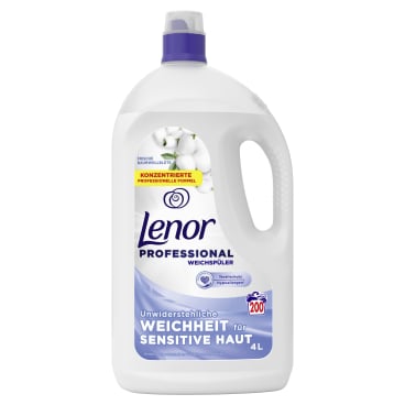 Lenor Sensitiv Weichspüler für Profis - hautfreundlich, parfümfrei, 5 Liter Kanister - Med-Praxisbedarf