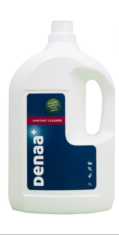 Mikrobieller Sanitärreiniger DENAA+ - zur Reinigung im Sanitärbereich medizinischer Einrichtungen - Med-Praxisbedarf