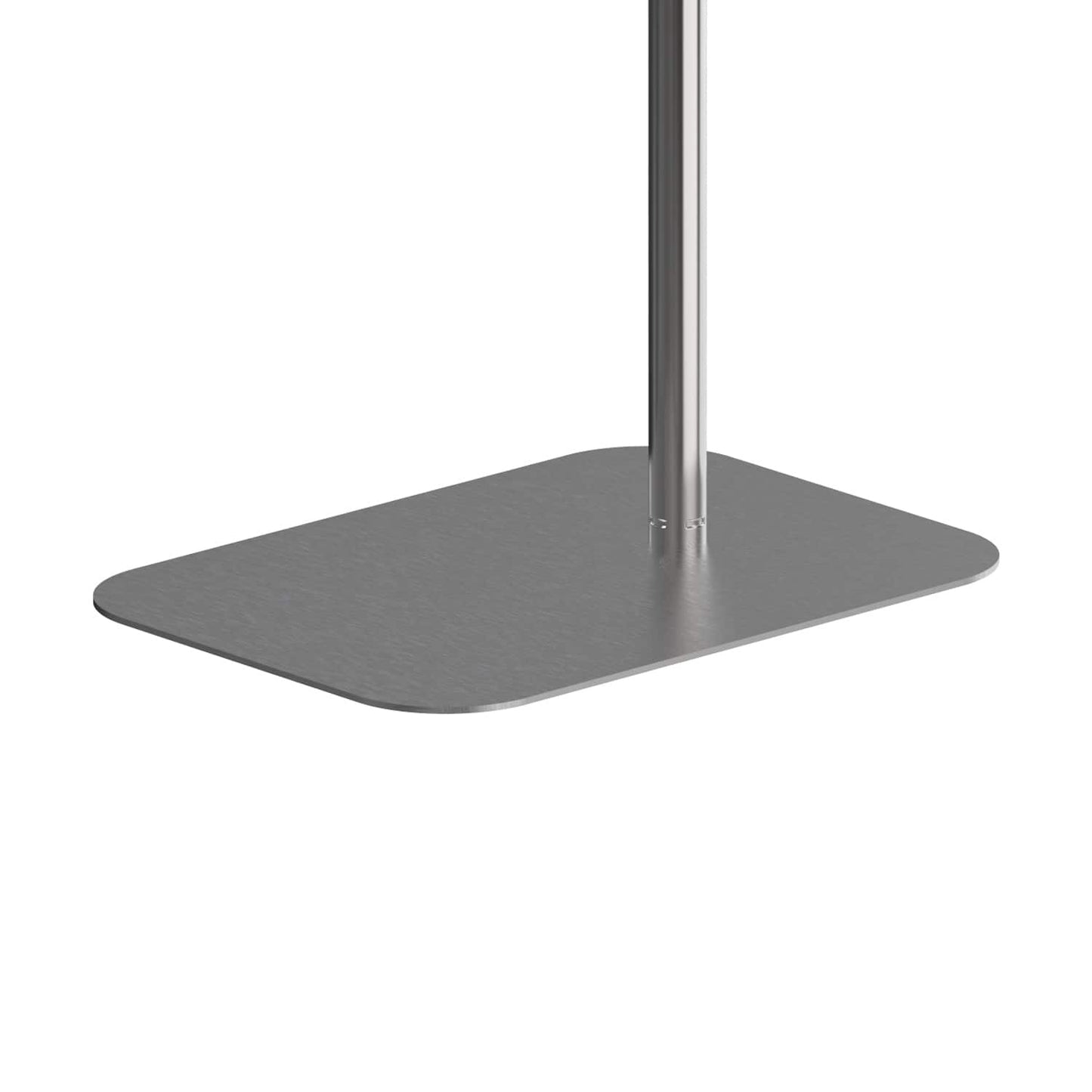 Hygienestation Flex Montage an Wand - stabile Halterung aus Metall, weiß - Med-Praxisbedarf