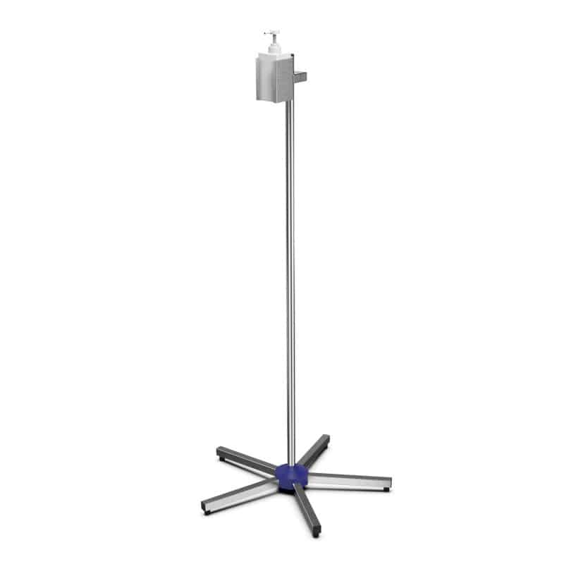 Hygienestation Light Wandhalterung - schlankes Design für Desinfektionsmittel - Med-Praxisbedarf