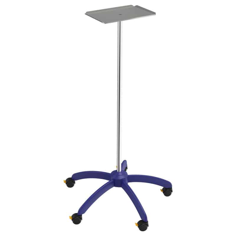 Instrumententisch mit Edelstahl-Ablage 30x20 cm - von Provita Medizintechnik - Med-Praxisbedarf