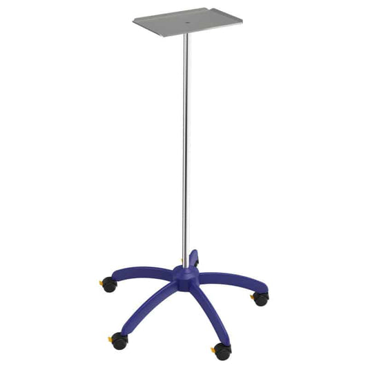 Instrumententisch mit Edelstahl-Ablage 30x20 cm - von Provita Medizintechnik - Med-Praxisbedarf