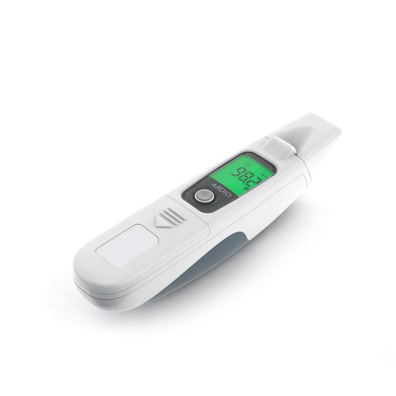 Qardiotemp Stirnthermometer - berührungsloses Fieberthermometer für medizinische Einrichtungen - Med-Praxisbedarf