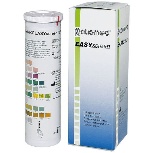 EASYscreen 10SL Harnteststreifen ratiomed - 10 Parameter, visuelle Auswertung - Med-Praxisbedarf