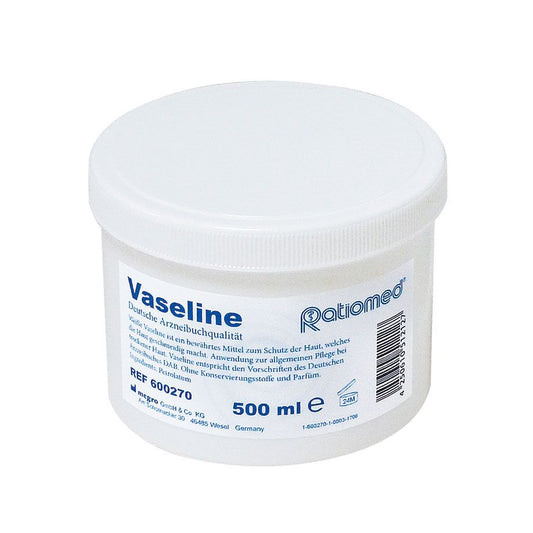 Vaseline DAB ratiomed 500 ml - Basispflege für professionelle Hautpflege - Med-Praxisbedarf