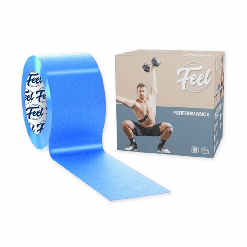 Feel Performance Tape Rolle von Rebel Sports - Kinesiologie Tape zur Unterstützung - Med-Praxisbedarf