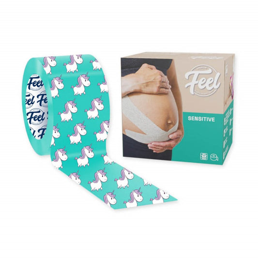 Feel Sensitive Tape für sensible Haut - hautfreundliches Kinesiologie Tape, hypoallergen - Med-Praxisbedarf