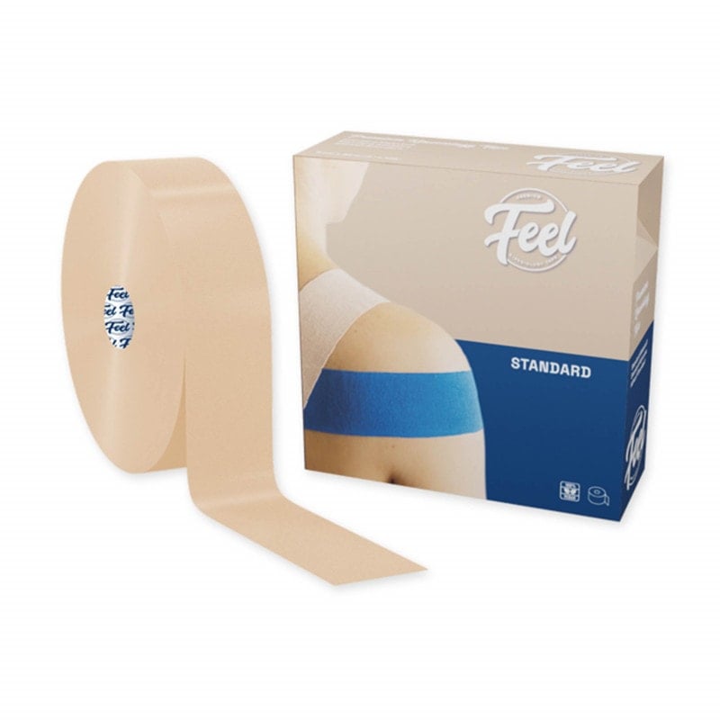 Feel Standard Tape vielseitiges Kinesiologie Tape - für Arztpraxen, Kliniken und Pflege - Med-Praxisbedarf