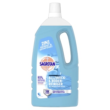 SAGROTAN Allzweck Reinigungsmittel Frischetraum - 750ml Sprühflasche, für Oberflächenreinigung - Med-Praxisbedarf