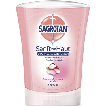 SAGROTAN Healthy No-Touch Flüssigseife Nachfüller 250 ml - für automatische Seifenspender - Med-Praxisbedarf
