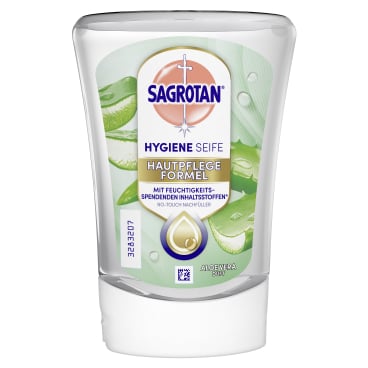 SAGROTAN Healthy No-Touch Flüssigseife Nachfüller 250 ml - für automatische Seifenspender - Med-Praxisbedarf