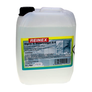 Reinex Algen- und Steinreiniger R6 Konzentrat - für Terrassen und Fliesen - Med-Praxisbedarf