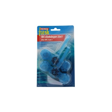 Reinex WC-Einhänger Fresh 2er Pack - praktischer WC-Spüler für tägliche Hygiene in Sanitärbereichen - Med-Praxisbedarf