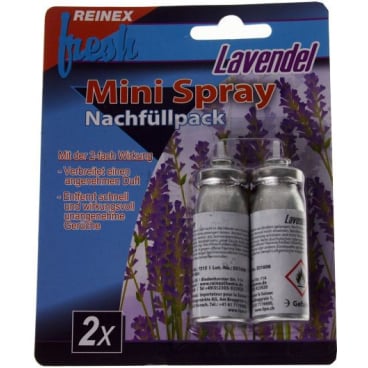 Fresh Mini Spray Nachfüllpackung - zwei Flaschen für Arztpraxen und Pflegeeinrichtungen - Med-Praxisbedarf