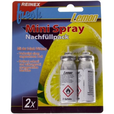 Reinex fresh Mini Spray Nachfüllpack 2-teilig - praktische Lösung für Kliniken und Praxen - Med-Praxisbedarf