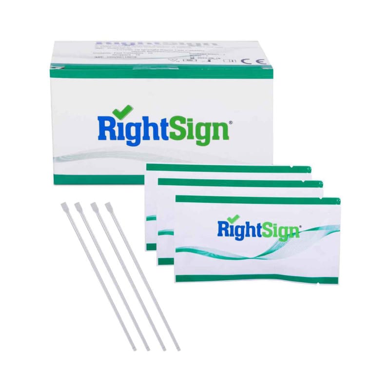 Hepatitis-B Antigentest von RightSign - qualitativer Nachweis von HBsAg - Med-Praxisbedarf