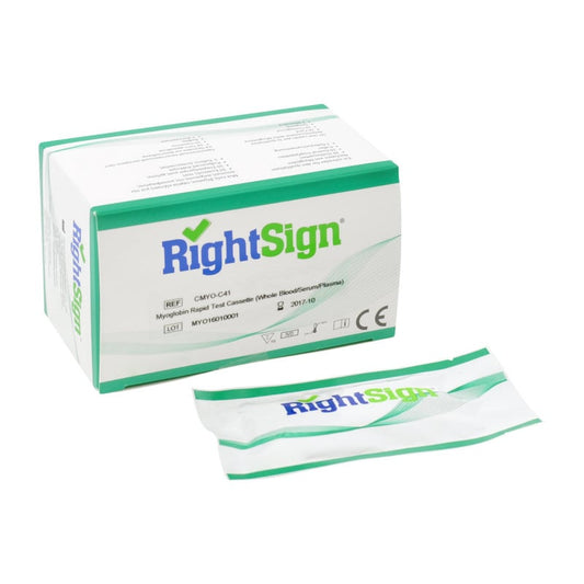 Right Sign Myoglobin-Test Schnelltest zur Herzinfarkt-Diagnostik mit zuverlässigen Ergebnissen - Med-Praxisbedarf