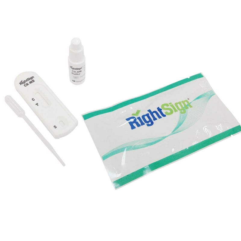 CK-MB Schnelltest für die Praxis - RightSign Test zum Nachweis von CK-MB - Med-Praxisbedarf
