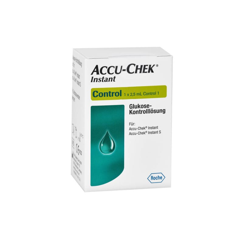 Accu-Chek Instant Kontrolllösung - zur Funktionskontrolle des Instant Messgeräts und der Streifen - Med-Praxisbedarf