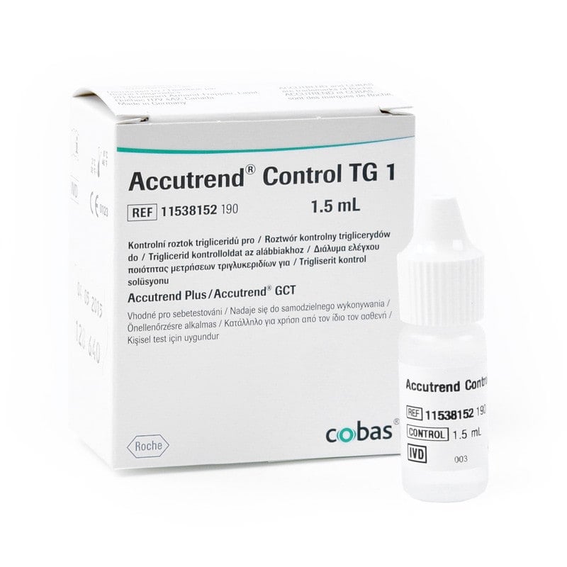 Accutrend Control TG 1 Lösung - Triglycerid-Kontrolllösung für Accutrend Plus - Med-Praxisbedarf