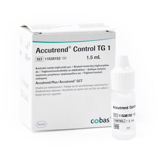 Accutrend Control TG 1 Lösung - Triglycerid-Kontrolllösung für Accutrend Plus - Med-Praxisbedarf