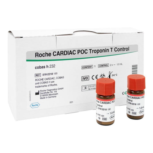 Troponin T Control RiliBäK - Kontrollserum für Qualitätssicherung, Roche Diagnostics - Med-Praxisbedarf