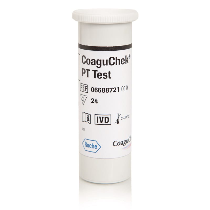 PT-Teststreifen für CoaguChek Pro II - 48er Packung von Roche Diagnostics - Med-Praxisbedarf