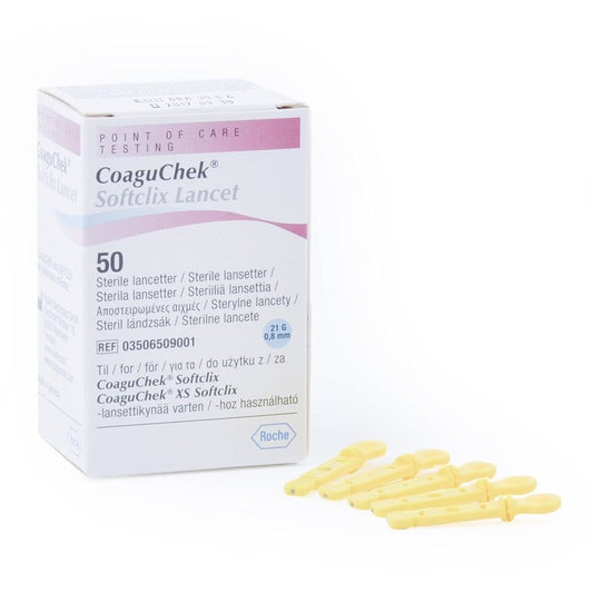 CoaguChek Softclix Lanzetten - sterile Einmal-Lanzetten für die Blutentnahme