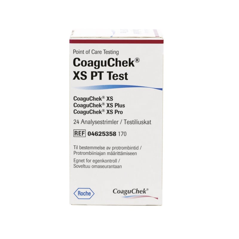 CoaguChek XS PT Test Einzelpackung - für Gerinnungsmessung im Praxisalltag