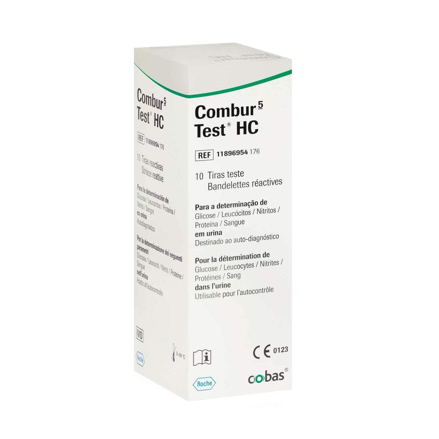 Urinteststreifen Combur 5 Test HC - 10 Einheiten zur Urinanalyse - Med-Praxisbedarf