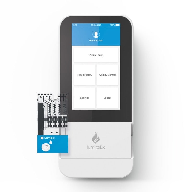 LumiraDX mobiles Testgerät - multimodales System für den Praxisalltag - Med-Praxisbedarf
