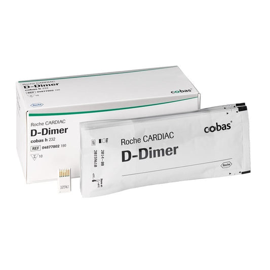Roche CARDIAC D-Dimer Teststreifen - quantitative D-Dimer Bestimmung, Point-of-Care - Med-Praxisbedarf