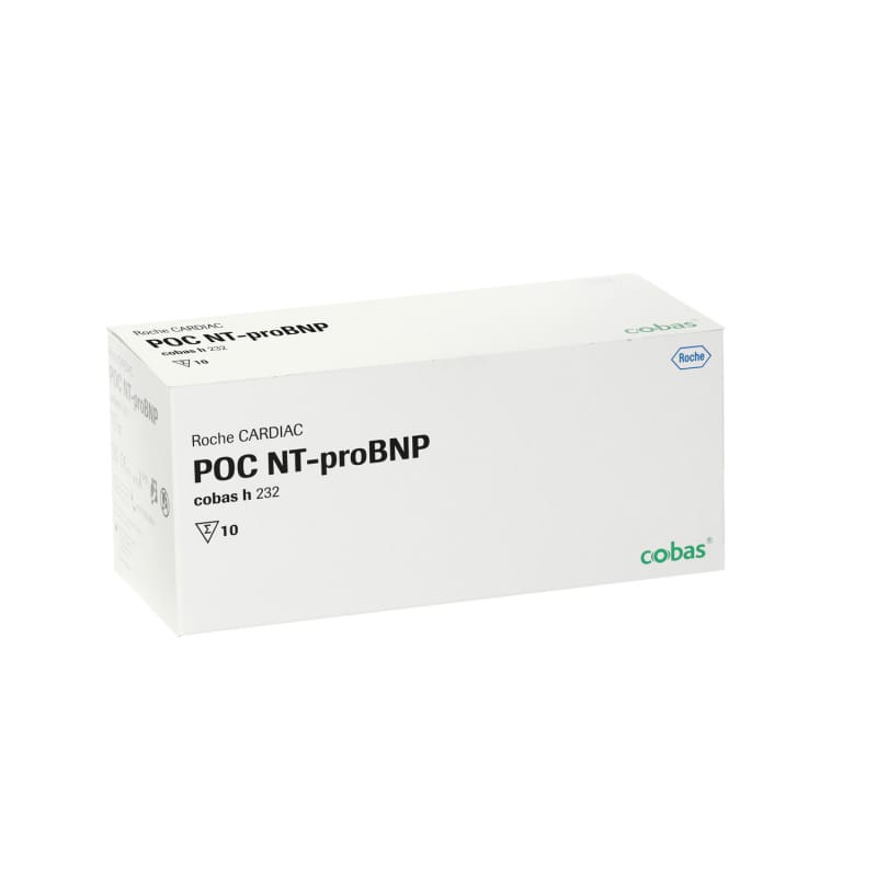 Roche CARDIAC NT-proBNP Test - Ausschluss Herzinsuffizienz, für cobas h232 Analysegerät - Med-Praxisbedarf
