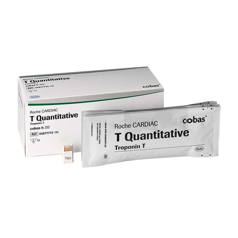Roche CARDIAC T Troponin T Teststreifen - quantitative Bestimmung bei Myokardzellschäden - Med-Praxisbedarf